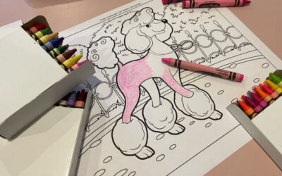 I Colored the Dog Pink